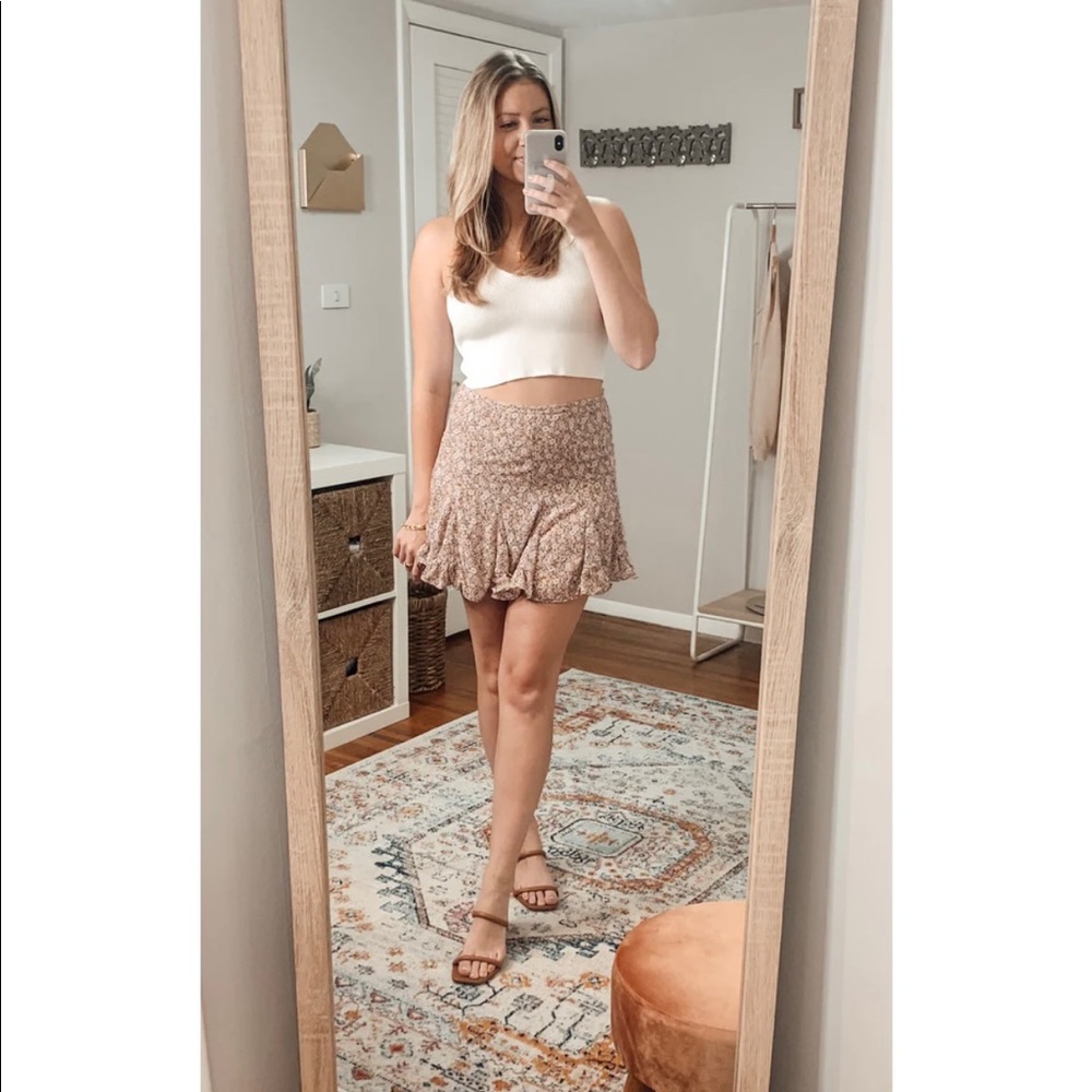 FLARED MINI SKORT